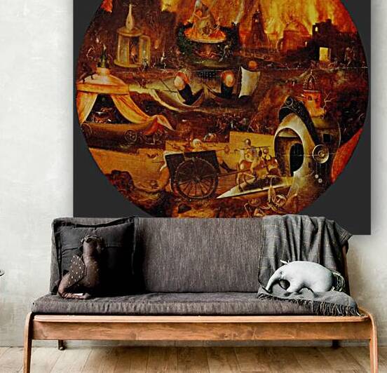 Hieronymus Bosch 1450 1516 Hieronymus Bosch 1450 1516 The Hell by TOPARTGALLERY
