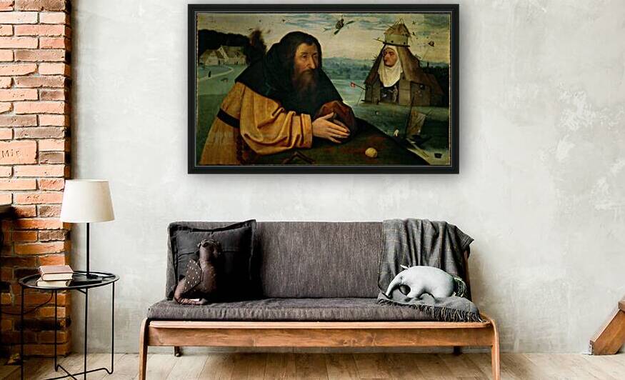 Hieronymus Bosch 1450 1516 Hieronymus Bosch 1450 1516 Temptation of St Anthony by TOPARTGALLERY