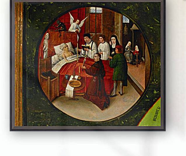 Hieronymus Bosch 1450 1516 Hieronymus Bosch 1450 1516 Death of a Sinner by TOPARTGALLERY
