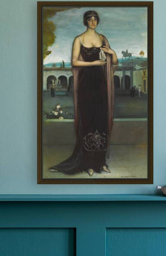 Julio Romero de Torres 1874 1930  Adele Carbone la Tanagra by TOPARTGALLERY