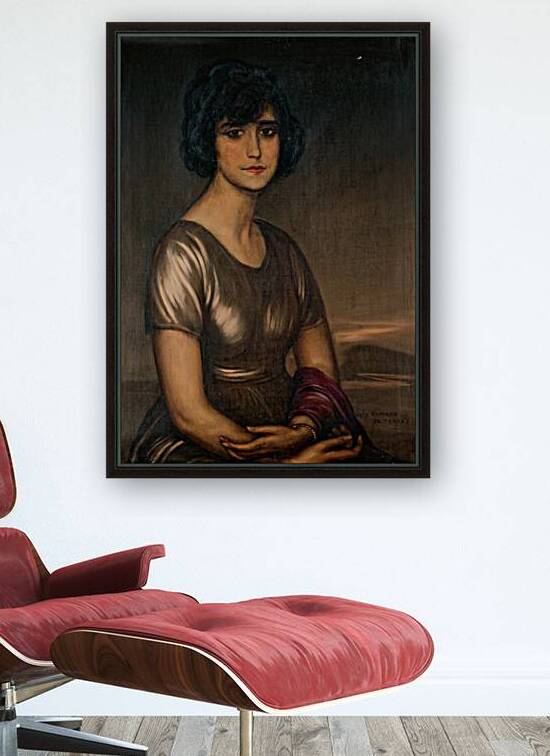Julio Romero de Torres 1874 1930  retrato de dama by TOPARTGALLERY