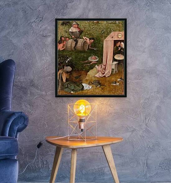 Hieronymus Bosch 1456 1510 Gluttony and Lust 1500 1510 by TOPARTGALLERY