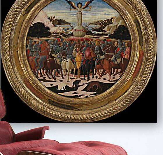 Lo Scheggia -  The Triumph of Fame averse Impresa by TOPARTGALLERY