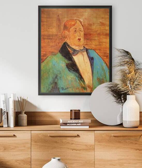 Toulouse Lautrec 1864 1901  Oscar Wilde  1895   by TOPARTGALLERY