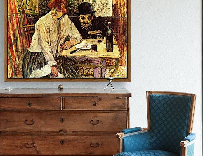 Toulouse Lautrec 1864 1901  The Last Crumbs by TOPARTGALLERY