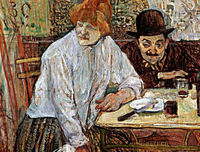 Toulouse Lautrec 1864 1901  The Last Crumbs 1891 by TOPARTGALLERY