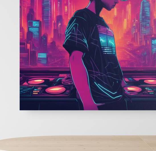 AI art techno 2 Reproduction