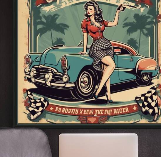 AI art rockabilly 4 by TOPARTGALLERY