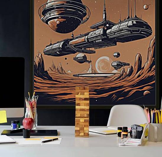 AI art space adventure 2 by TOPARTGALLERY