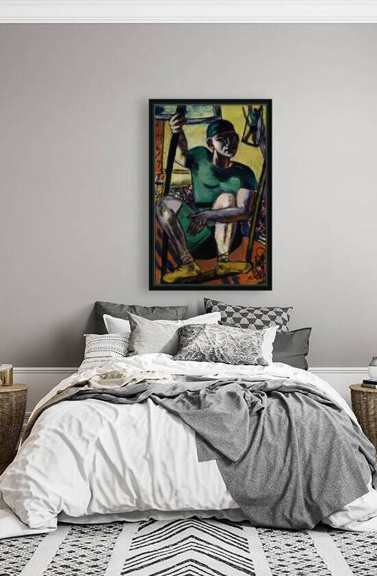 Max Beckman 1884 1950 Acrobat on the Trapeze by TOPARTGALLERY