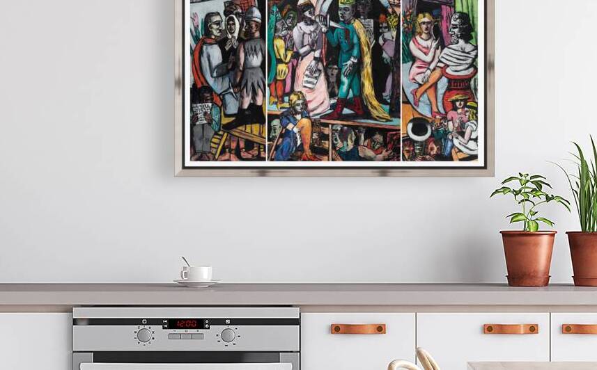 Max Beckman 1884 1950 Actors by TOPARTGALLERY