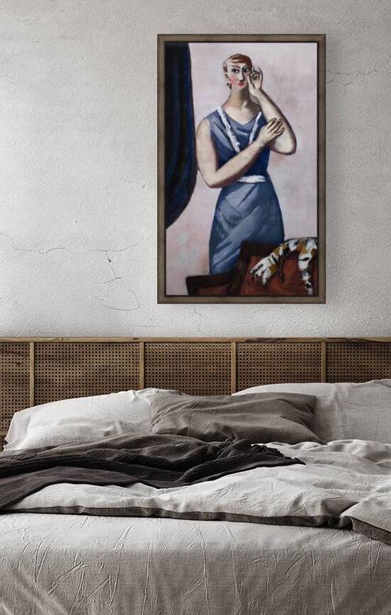 Max Beckman 1884 1950 Valentine Tessier 1929 by TOPARTGALLERY