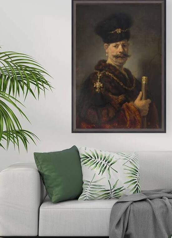 Rembrandt 1606 1669 A Polish Nobleman 1637 by TOPARTGALLERY