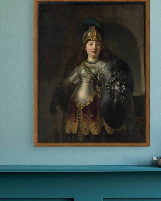 Rembrandt 1606 1669 Bellona by TOPARTGALLERY