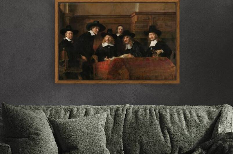 Rembrandt 1606 1669 De waardijns van het Amsterdamse lakenbereidersgilde by TOPARTGALLERY