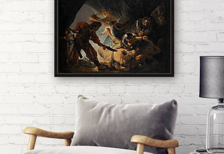 Rembrandt 1606 1669 The Blinding of Samson by TOPARTGALLERY