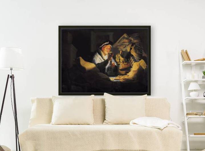 Rembrandt 1606 1669 The Parable of the Rich Fool by TOPARTGALLERY