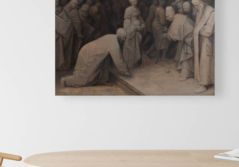 Pieter Brueghel the Elder 1568 1625 Christ and the woman taken in adultery by TOPARTGALLERY