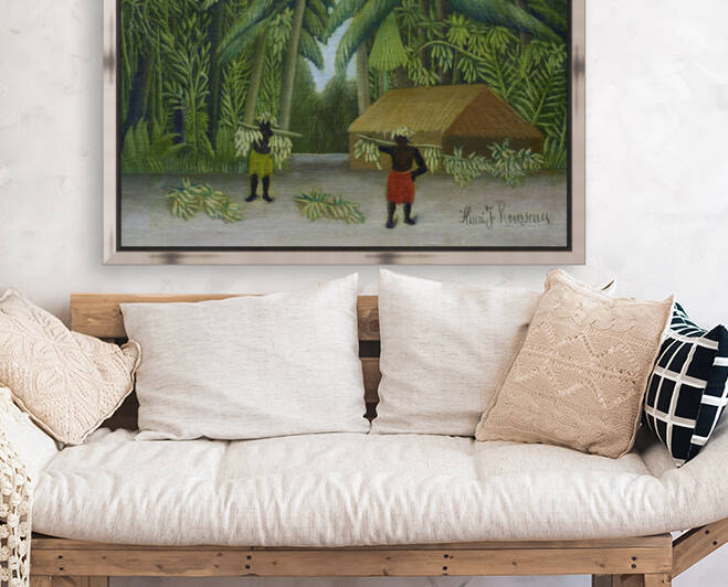 Henri Rousseau Banana Harvest 1907 1910 by TOPARTGALLERY