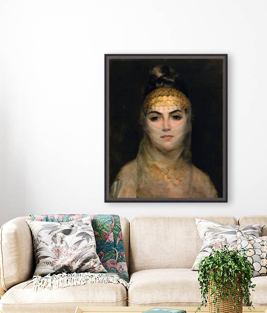 Theodoros Ralli Odalisque Reproduction