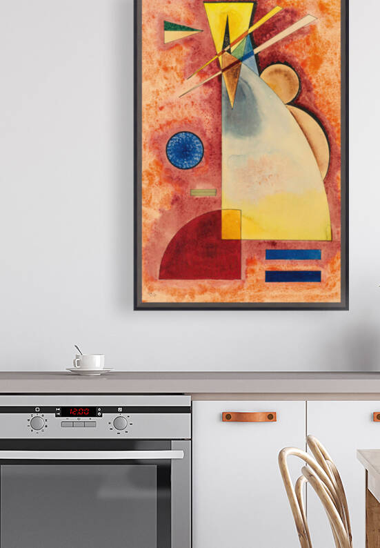 Kandinsky 1866 1944 Ineinander intermingling by TOPARTGALLERY