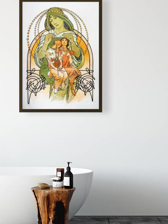 Alphonse Mucha Ilsee   Princesse De Tripoli   1897 by TOPARTGALLERY
