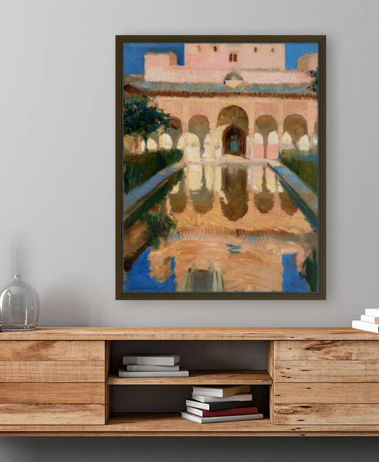 Joaquin Sorolla 1863 1923  Hall of the Ambassadors Alhambra Granada by TOPARTGALLERY