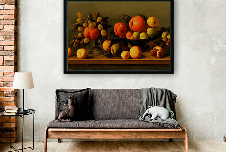 AI art Johann Wilhelm Preyer inspired still life by TOPARTGALLERY