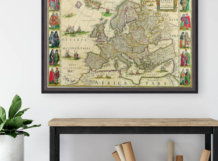 Old Map 37 Reproduction