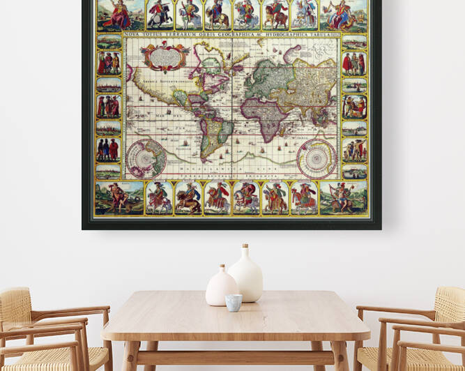 Old Map 27 Reproduction