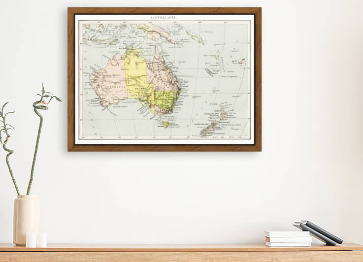 Vintage Maps  12 Reproduction