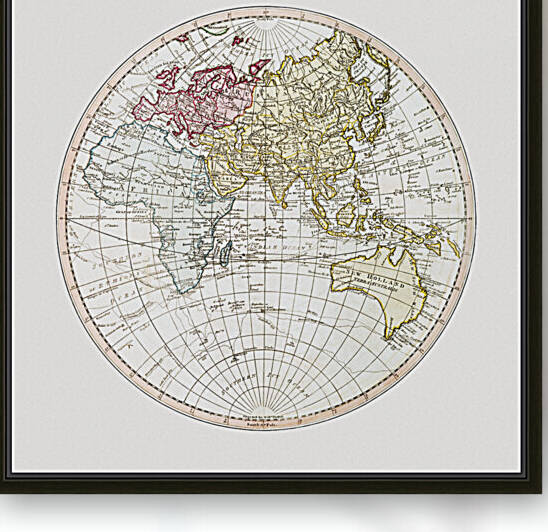 Vintage Maps  99 Reproduction