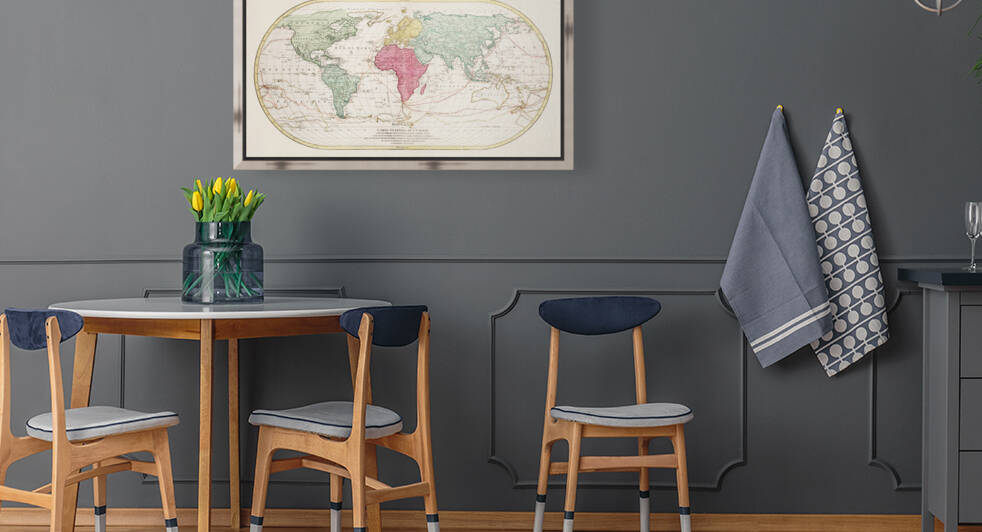 Vintage Maps  79 by TOPARTGALLERY
