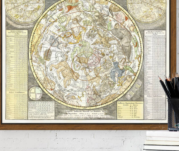 Vintage Maps  59 Reproduction