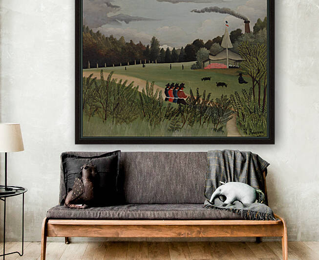 Henri Rousseau  22 by TOPARTGALLERY
