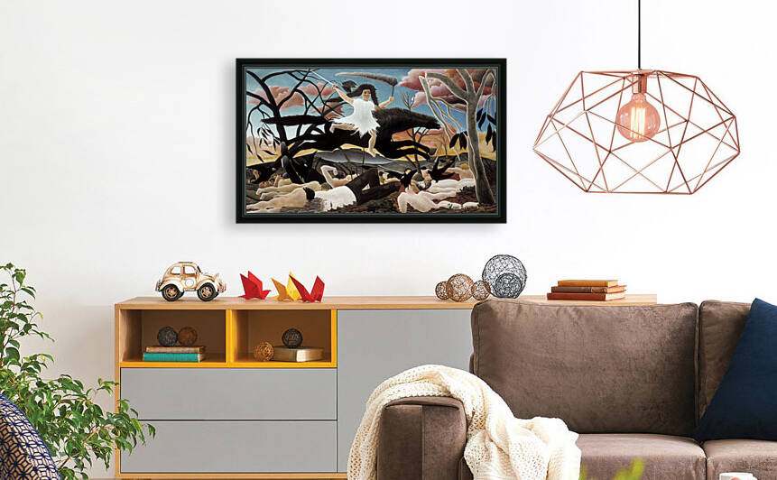 Henri Rousseau  42 by TOPARTGALLERY