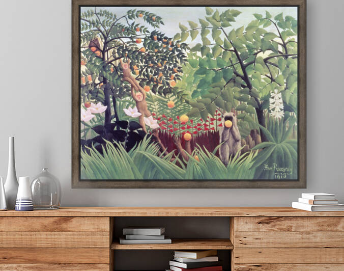Henri Rousseau  37 by TOPARTGALLERY