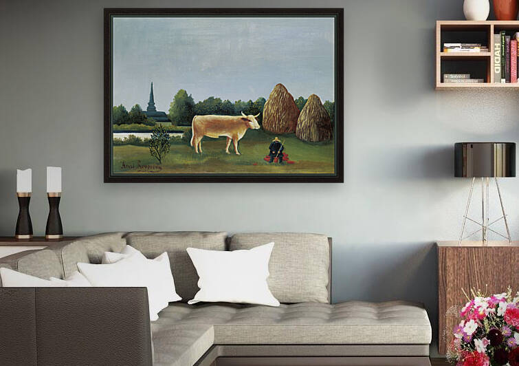 Henri Rousseau  30 by TOPARTGALLERY