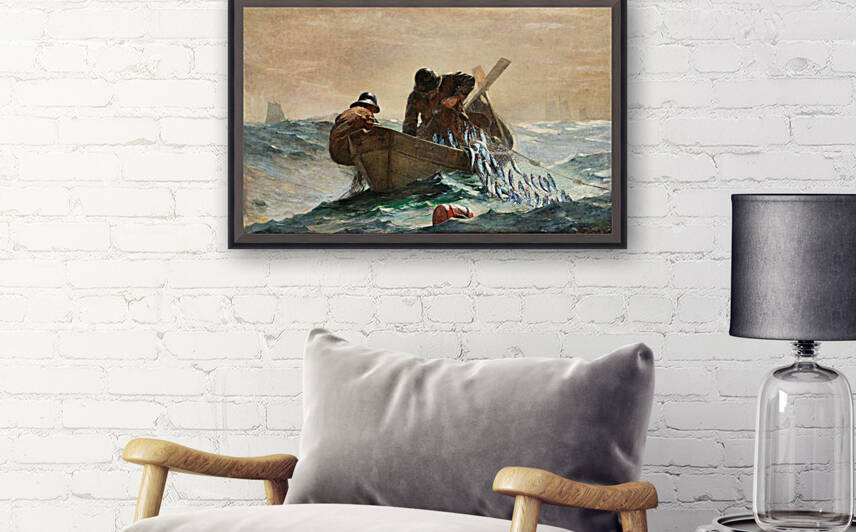 Winslow Homer  19 by TOPARTGALLERY