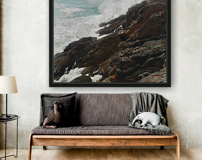 Winslow Homer  45 by TOPARTGALLERY