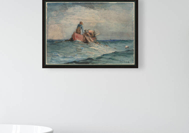 Winslow Homer  191 by TOPARTGALLERY