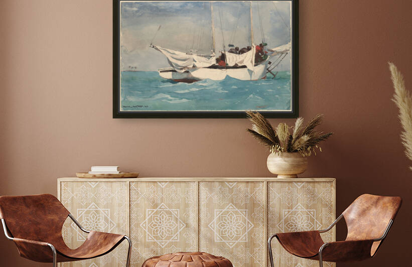 Winslow Homer  184 by TOPARTGALLERY
