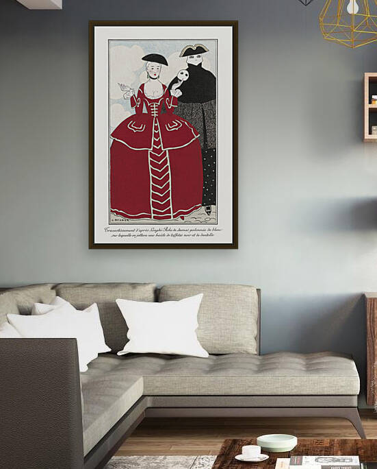 George Barbier  5 by TOPARTGALLERY