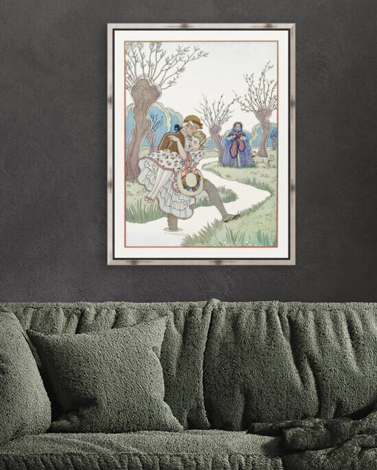 George Barbier  42 by TOPARTGALLERY