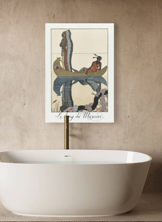 George Barbier  53 by TOPARTGALLERY