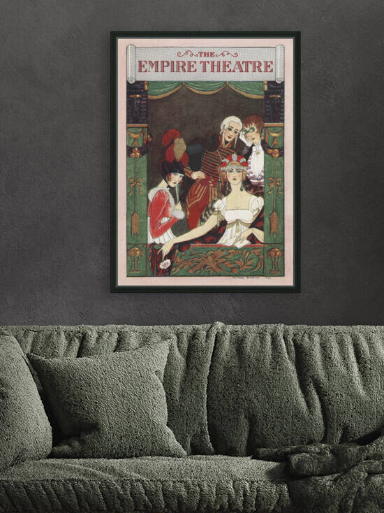 George Barbier  72 by TOPARTGALLERY