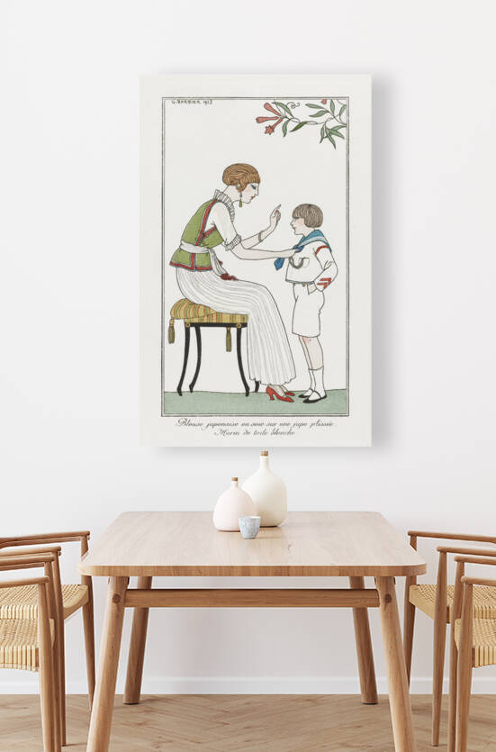 George Barbier  90 by TOPARTGALLERY