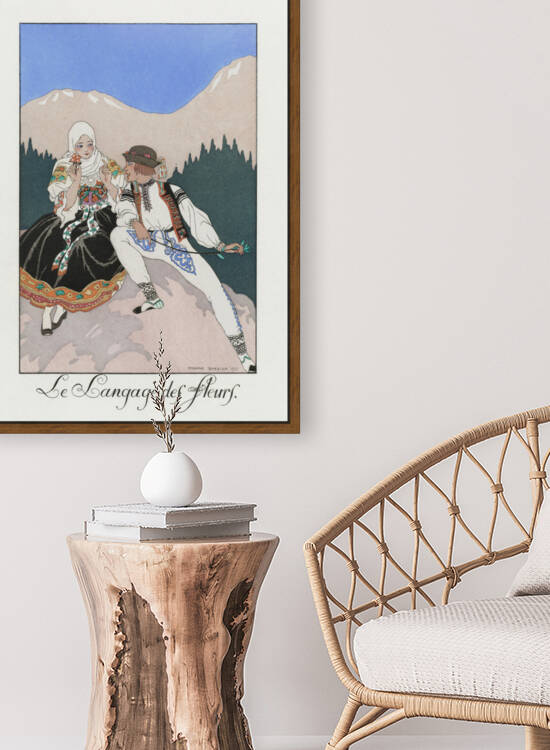 George Barbier  92 by TOPARTGALLERY