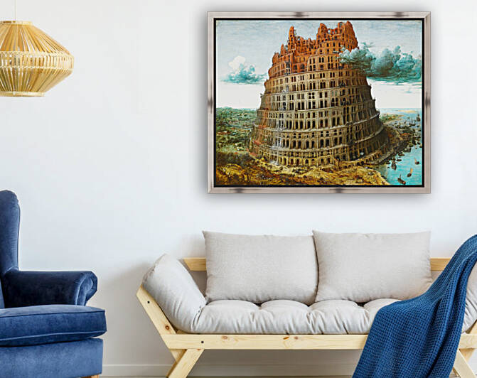 Pieter Brueghel the Elder 1563 The Tower of Babel by TOPARTGALLERY