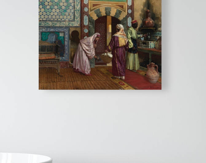 Rudolf Ernst 1854 1932 The Hammam by TOPARTGALLERY